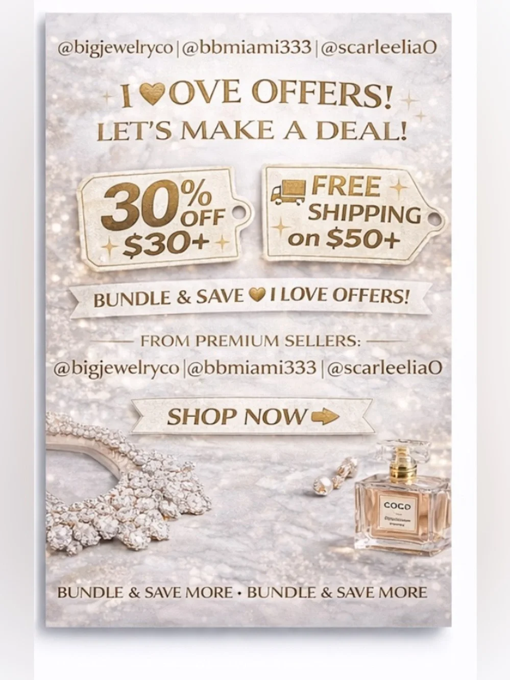 Contemporary Black Geometric Bracelet & Ring Set - Black OS - Picture 6 of 6